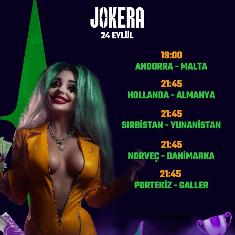 💰 Büyük kazanç fırsatları sahada seni bekliyor! Jokera’nın sunduğu zengin bahis…