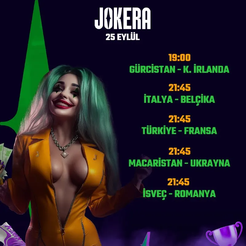 📊 İstatistikler ve form durumları maçların seyrini belirliyor! Jokera’da günün…