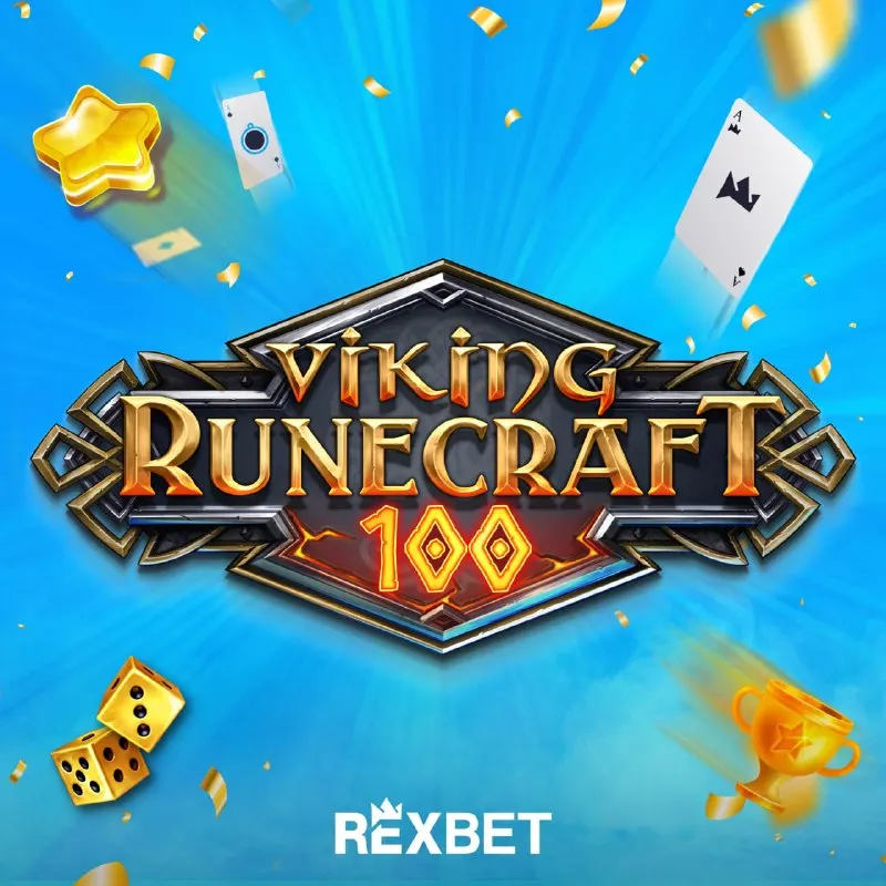 ⚔️ Viking Runecraft 100 drops mythic Norse action with rapid bonus triggers! Spin at…