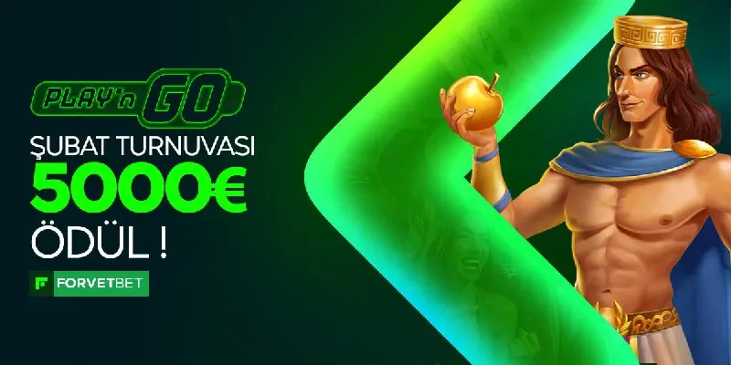 🎉 PlayNGO Şubat Turnuvası başlıyor! 5000€ ödül havuzu seni bekliyor! 💰 Hadi, hemen…