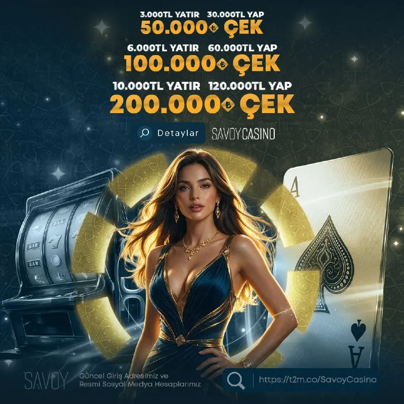 ❤️SAVOY ÖZEL CHALLANGE!❤️ ⭐️PROMOSYON BİZDEN TERCİH SİZDEN!⭐️ ⚡️YATIRIMINI SEN SEÇ! (…