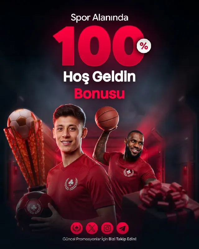 ⚽️🏀 SPORA MUHTEŞEM BAŞLANGIÇ! 🎁💥 🥳 Spor Alanında %100 Hoş Geldin Bonusu Bahsine’de! 💰 İlk…