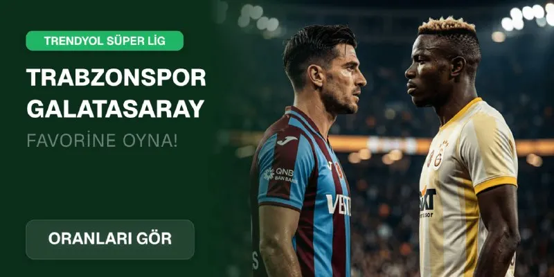 ⚽️ Trabzonspor - Galatasaray 📅 19 Eylül Cumartesi | 🕗 20:00 🏆 Trendyol Süper Lig 6. Hafta…
