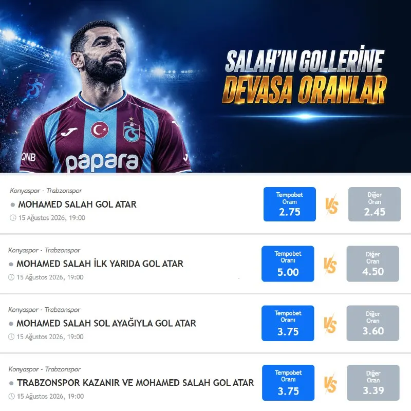 Tempobet Telegram paylaşımı