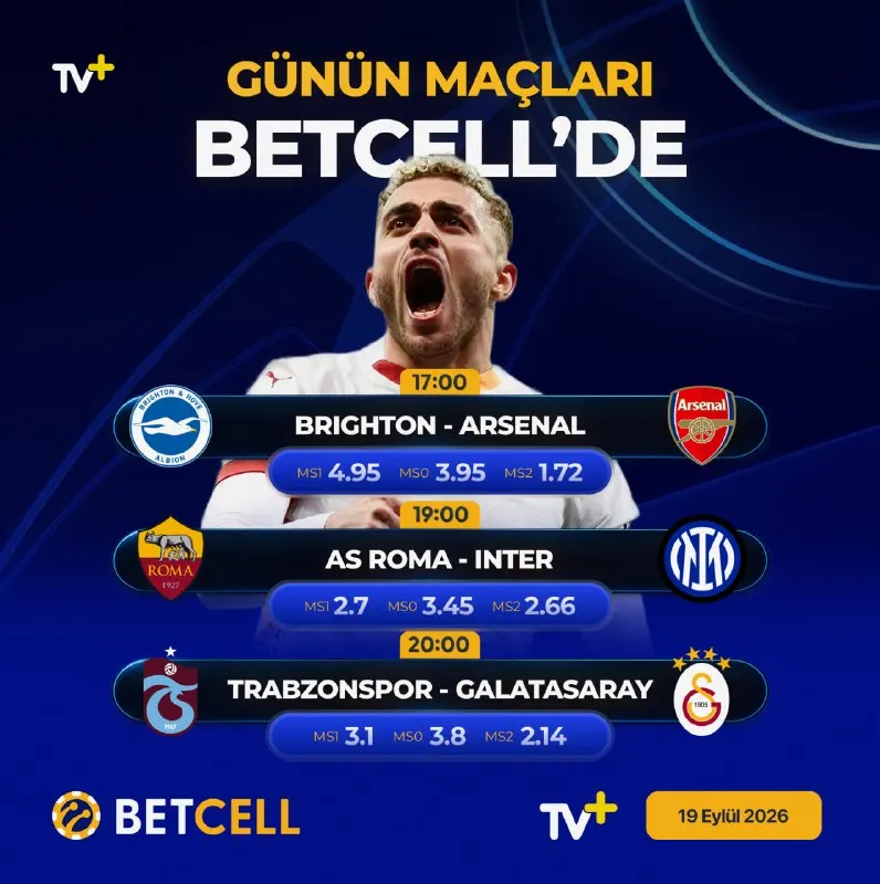 Günün Popüler Karşılaşmalarının Heyecanı Başladı! Yüksek oranlar, dev fırsatlar ve…