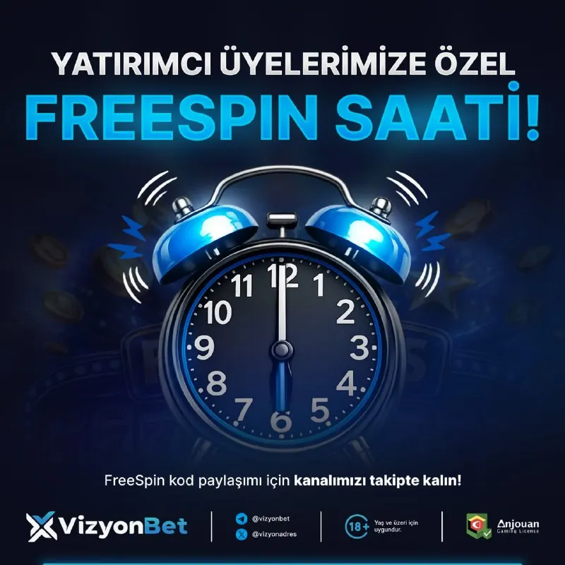 🎁 VizyonBet’te 111 Freespin Etkinlik Kodu! 🎰 Her hafta Cuma günü, son 7 gün içerisinde…