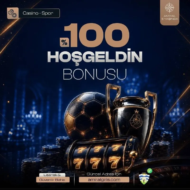 ⚡️ İLK YATIRIMA ÖZEL HOŞ GELDİN BONUSU! 🔥 5.000₺ Hoşgeldin Bonus ile #BetAmiral…