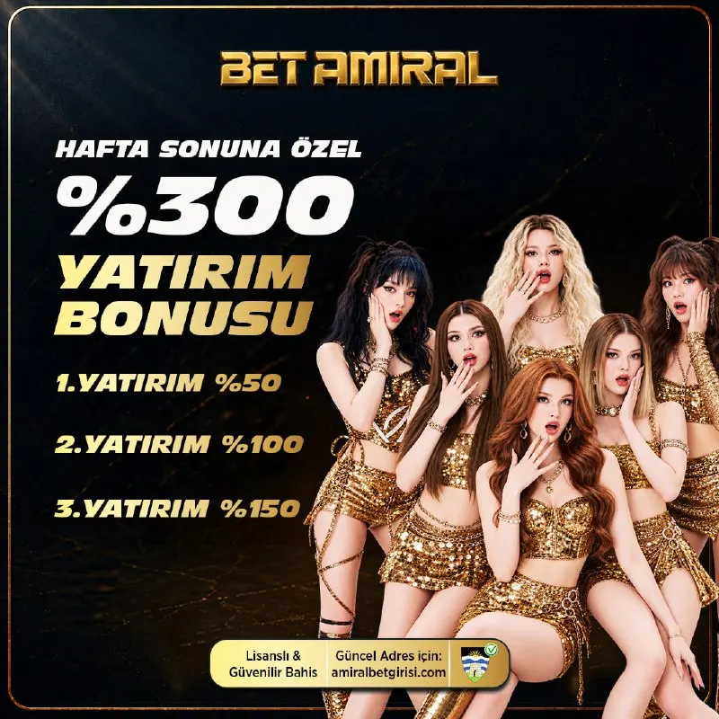 🔔 HAFTA SONUNA ÖZEL %300 BETAMİRAL FIRSATI! ✔️ Yatırdıkça bonusun büyüyor, kazanç…