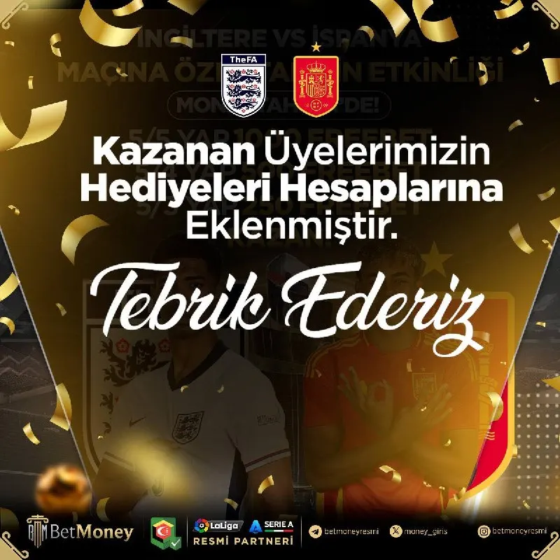 📣 Kazanan üyelerimizin hediyeleri hesaplarına tanımlanmıştır 💸 Dünyanın ve Türkiye'nin…