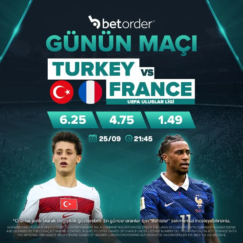 🇹🇷🔥 MİLLİ HEYECAN BAŞLIYOR! 🇫🇷🔥 ⚽️ Türkiye – Fransa karşı karşıya geliyor! ⏰ 25 Eylül |…