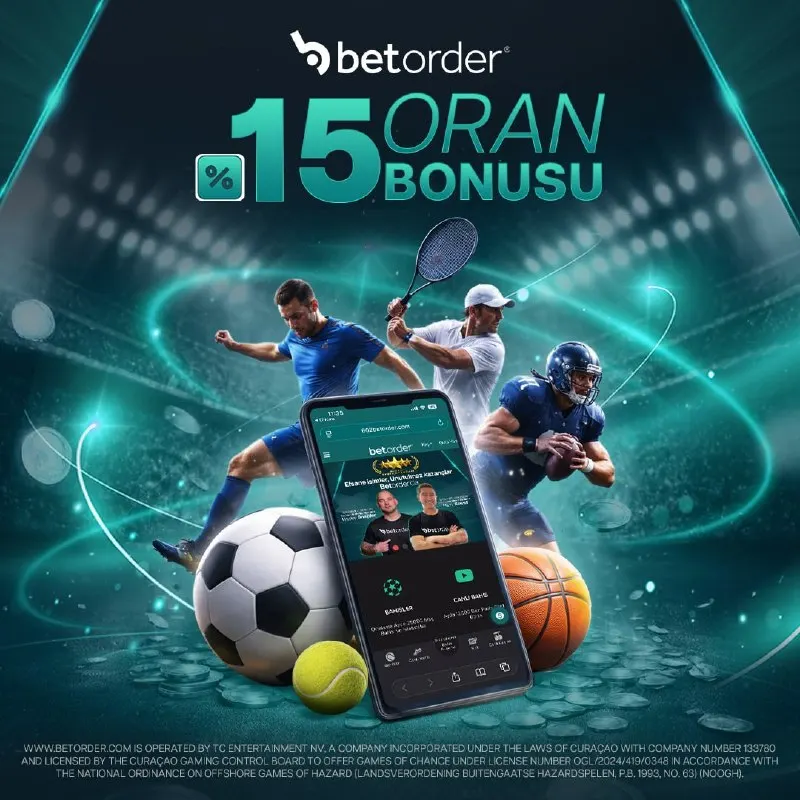⚡️🔥 Oranlar yükseliyor, heyecan katlanıyor! 🔥⚡️ 🎯 %15 ORAN BONUSU ile kazancını bir üst…