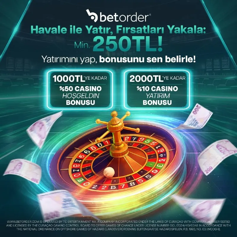 🔥💎 FIRSATLARIN ADRESİ YİNE BETORDER! 💎🔥 💸 Min. 250 TL Havale ile Yatırımını Yap! 🎯…