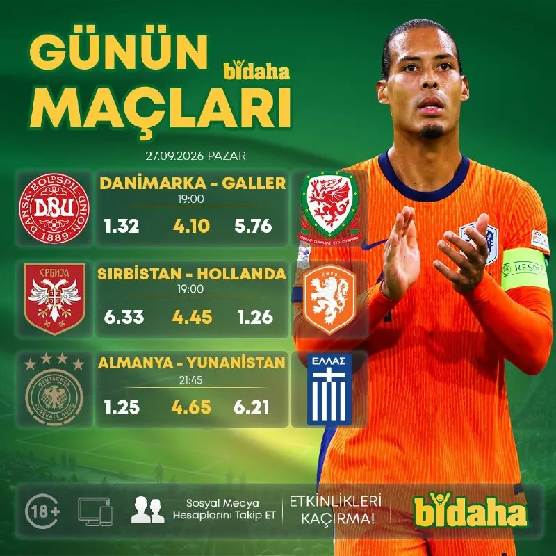 ⚽️🤩🤩🤩🤩🤩 🤩🤩🤩🤩🤩🤩🤩⚽️ 😀😀😀😀😀😀😀😀😀 🔥 İşte Karşınızda Bidaha'nın Kazandıran Çılgın Oranlı Maçları…