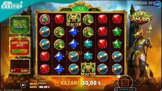 Fury of Anubis’in Antik Mısır efsaneleriyle dolu karanlık dünyasında 180 TL bahisle…