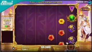 Gates of Olympus meydanında sadece 70 TL ile makaraları çeviren üyemiz Kemal Bey, peş…