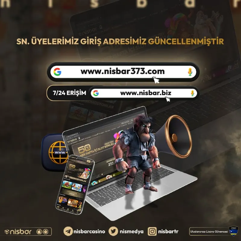 📣 Sitemizin adresi güncellendi! 👉 https://nisbar373.com/tr/ olarak giriş yapabilirsiniz…