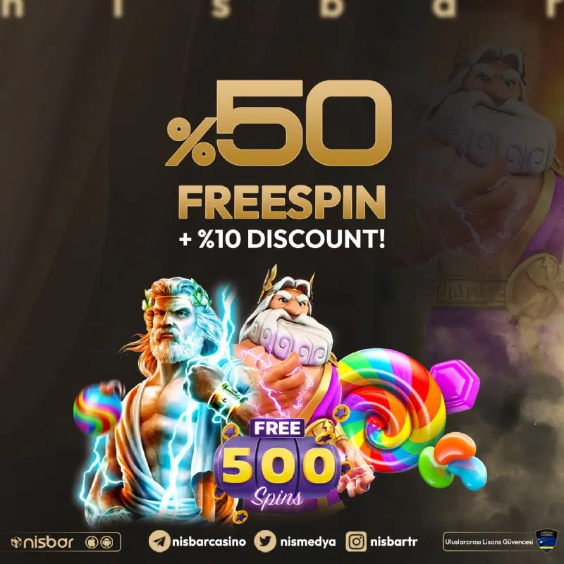 🎆 Hafta Sonu Heyecanı Başladı! %50 Freespin ve %10 Kayıp Bonusu Sizi Bekliyor! 🎰 🔔 Şimdi…