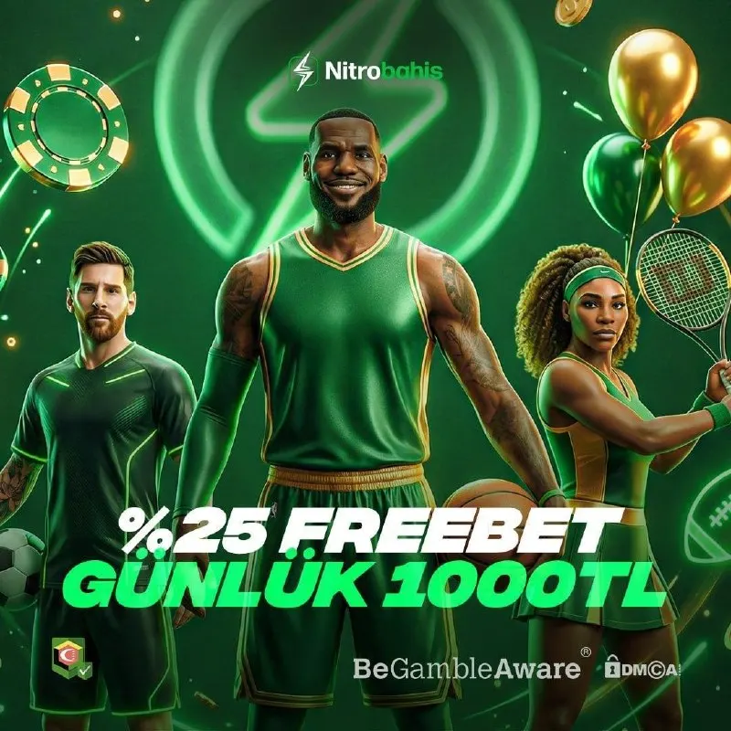 🚀 %25 FREEBET LİMİTİ İKİYE KATLANDI! GÜNLÜK 1.000 TL! ☄️ 💥 Nitrobahis'te 500 TL olan…