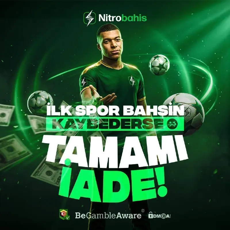 ⚽️ İLK SPOR BAHSİN KAYBEDERSE TAMAMI İADE! 🆕 Nitrobahis'e yeni geldin. İlk kuponunu…