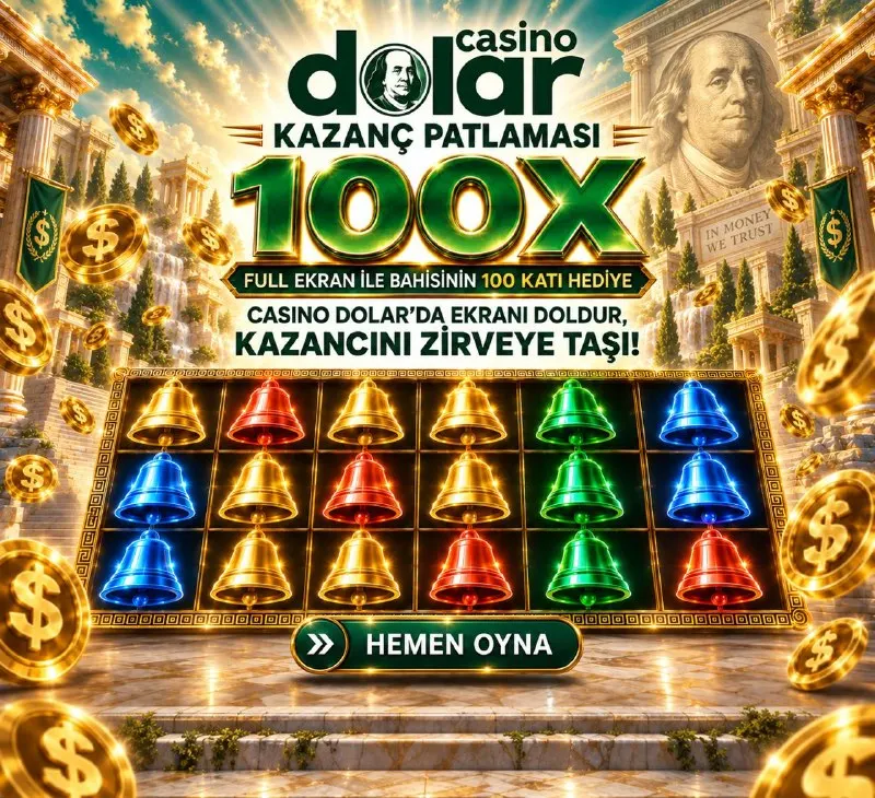 ✨ 𝐂𝐀𝐒𝐈𝐍𝐎 𝐃𝐎𝐋𝐀𝐑 ✨ 💎 𝟏𝟎𝟎𝐗 𝐊𝐀𝐙𝐀𝐍𝐂̧ 𝐏𝐀𝐓𝐋𝐀𝐌𝐀𝐒𝐈 💎 🔔 𝐄𝐤𝐫𝐚𝐧ı 𝐝𝐨𝐥𝐝𝐮𝐫, 𝐤𝐚𝐳𝐚𝐧𝐜ı𝐧ı 𝐳𝐢𝐫𝐯𝐞𝐲𝐞 𝐭𝐚şı! 💵…