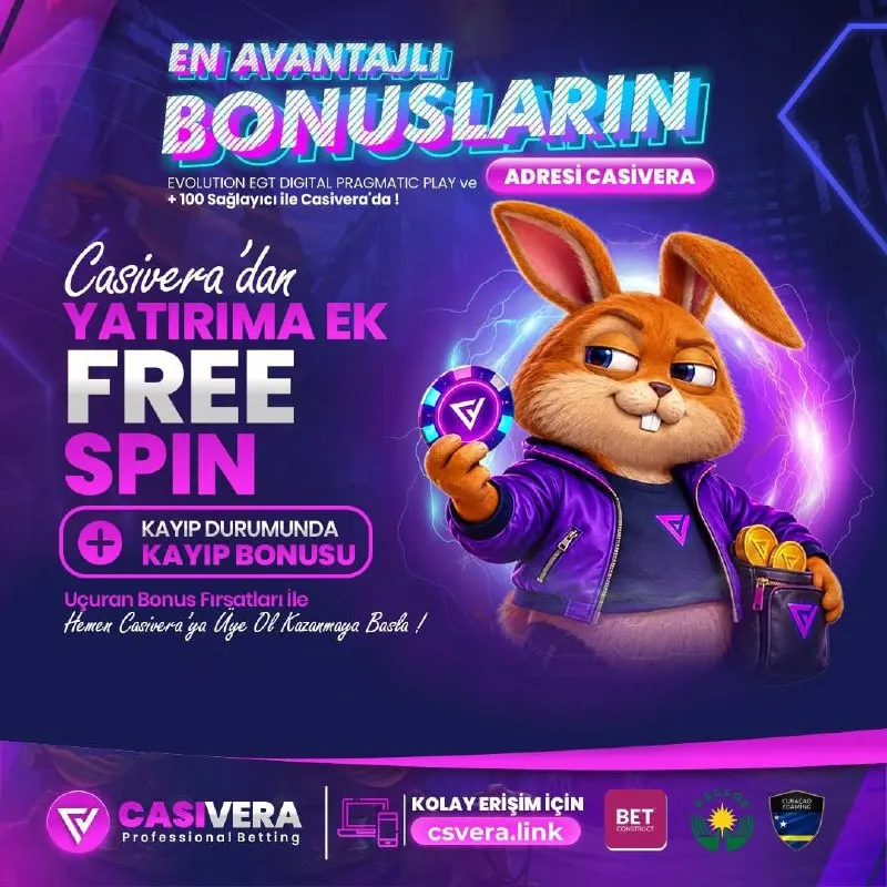 🟡 YATIRIMA EK FREESPİNLER CASİVERA'DA ! 🛃 1.000 TL ve üzeri yatırım yap, Freespinlerini…