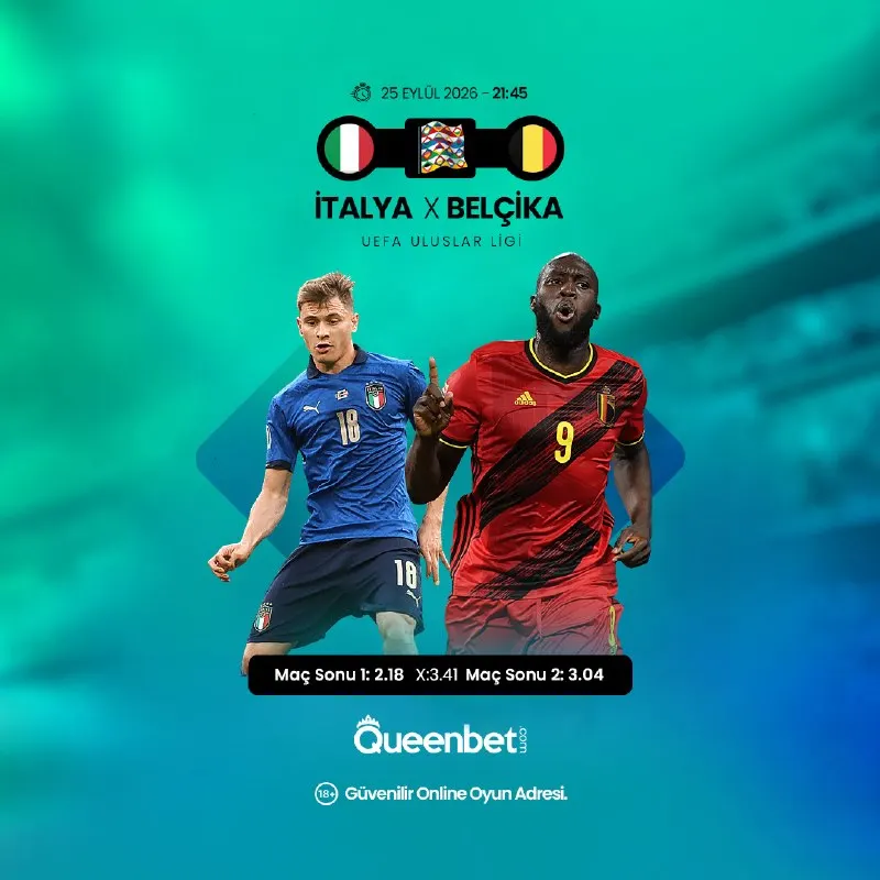 🏆 UEFA Uluslar Ligi ⏰ 21:45 🇮🇹 İtalya 🆚 🇧🇪 Belçika ⚽️ Oyun aklı mı, yıldız gücü mü?…