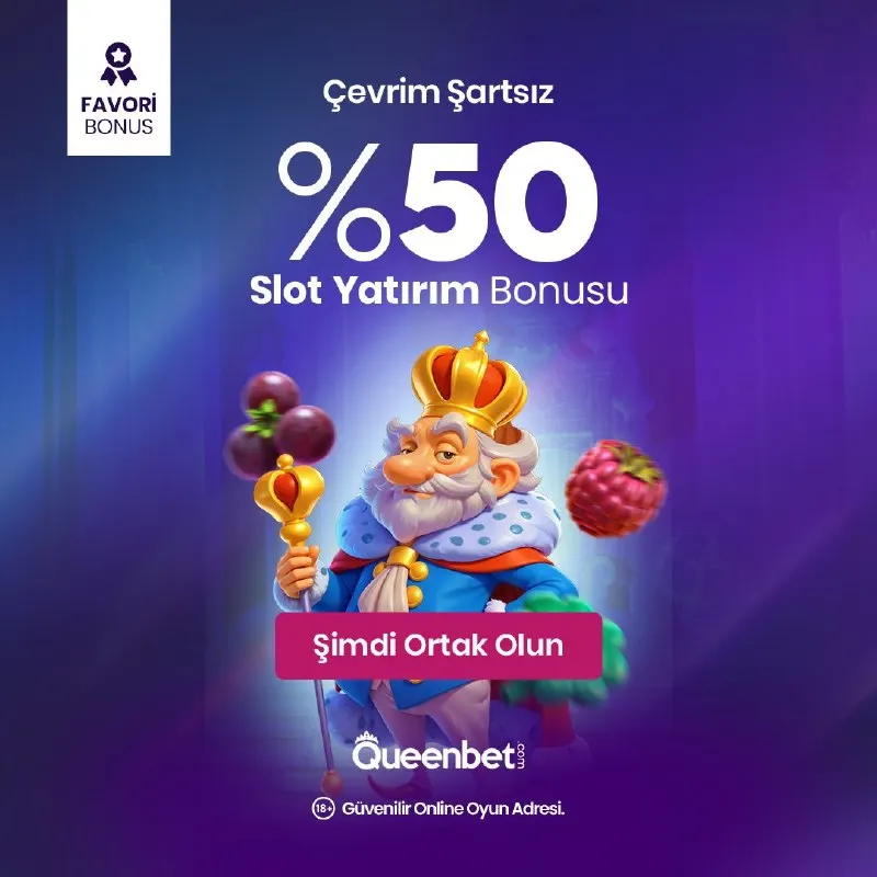 ☸️ÇEVRİMSİZ KAZANÇ FIRSATI! 🎉Queenbet'e yapacağınız 20 TL ve üzeri yatırımlara tam…