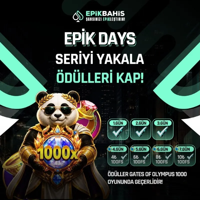 😍😍😍 DAYS İLE SERİYİ YAKALA, ÖDÜLLERİ KAP! 🤑 Haftalık yatırım zinciriyle ödüllerini…
