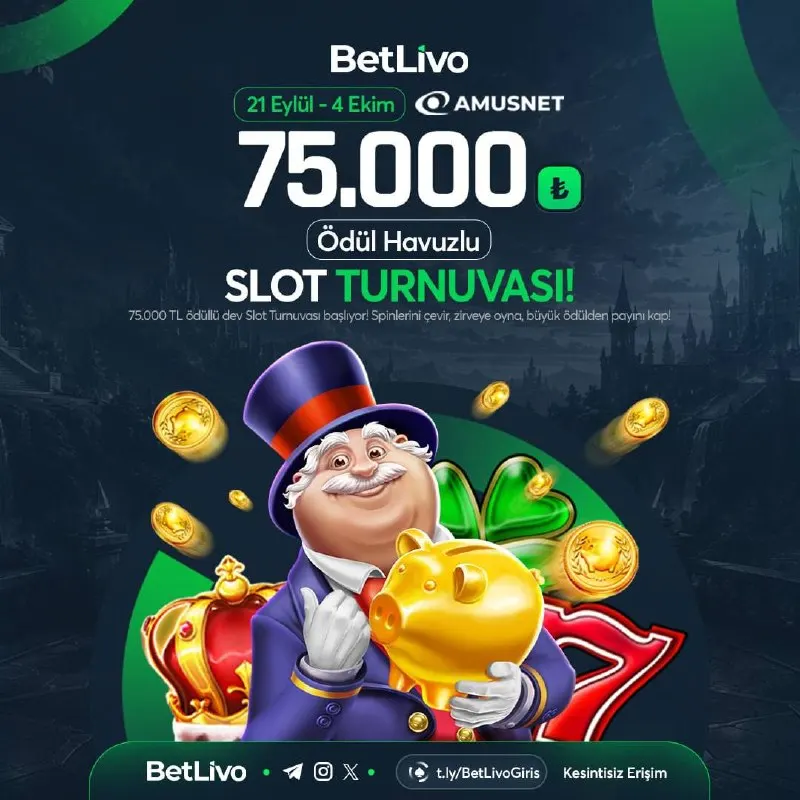💎 75.000 TL ÖDÜL HAVUZU SENİ BEKLİYOR! 💎 🎲 21 Eylül – 4 Ekim tarihleri arasında AMUSNET…