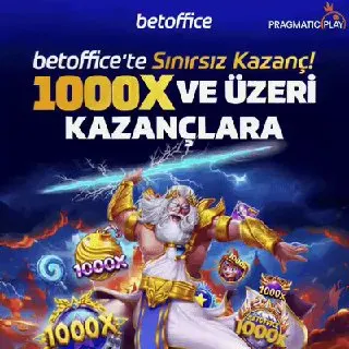 ⚡️ BetOffice’te Sınırsız Kazanç, Sınırsız Çekim! ⭐️ 1000X ve üzeri kazançlarda özel…
