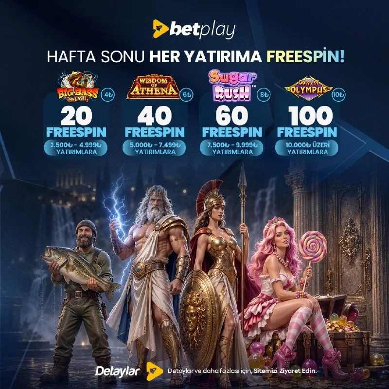 🐠 HAFTA SONU BETPLAY'DE GÜZEL!🐠 ⚡️ Her Yatırımına 🎰🎰🎰🎰🎰🎰 Hediye!⚡️ 🪙 Hemen Yatırımını Yap…