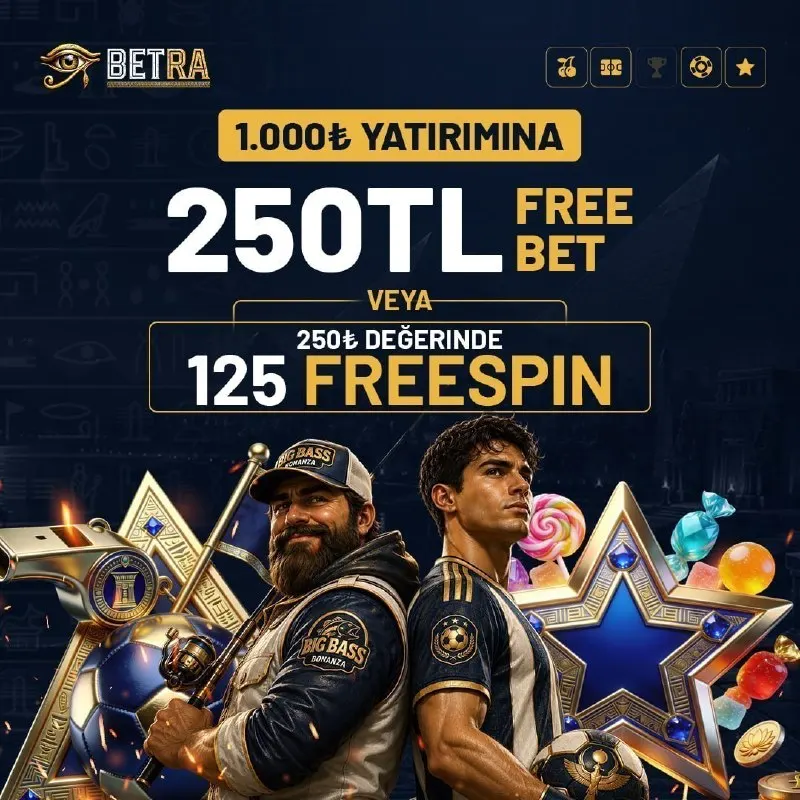 😂😂🕯💡 💰1000 TL YATIRIMINA ÖDÜLÜNÜ SEÇ! 🔥250 TL Freebet VEYA 💥 250 TL değerinde 125…