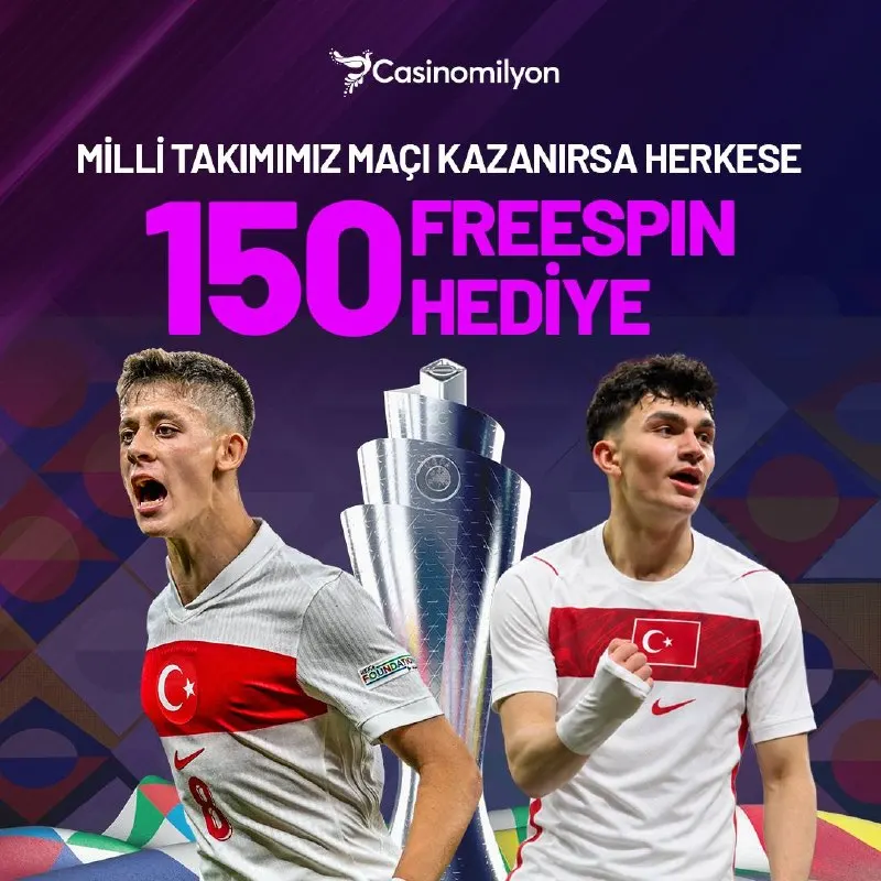 🌟🌟🌟🌟🌟🌟 🌟🌟🌟🌟🌟🌟 🇹🇷🆚🇮🇹 💕Milli Takımımız Maçı Kazanırsa Herkese 150 Freespin!! ✨Milli…