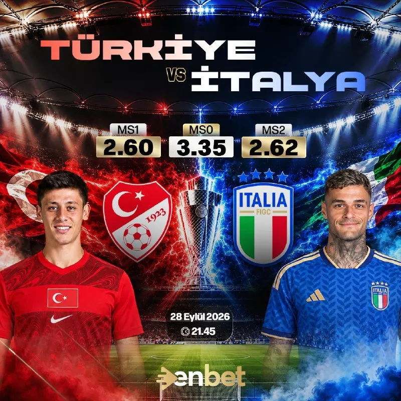 👑👑👑👑 ❤️ GÜNÜN MAÇI: TÜRKİYE - İTALYA ENBET'TE! 🏆 Uluslar Ligi'nde dev randevu! Bizim…