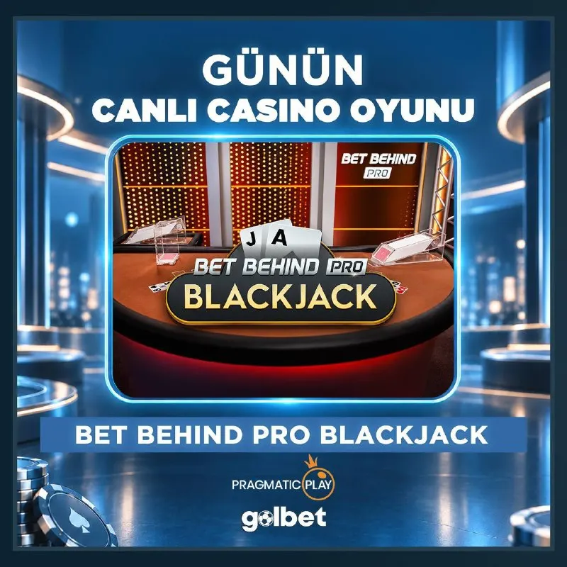 🌵🎄🌛🦆🐦‍⬛️🦅 GolBet’te Bet Behind Pro Blackjack heyecanını keşfet! Bet Behind Pro…