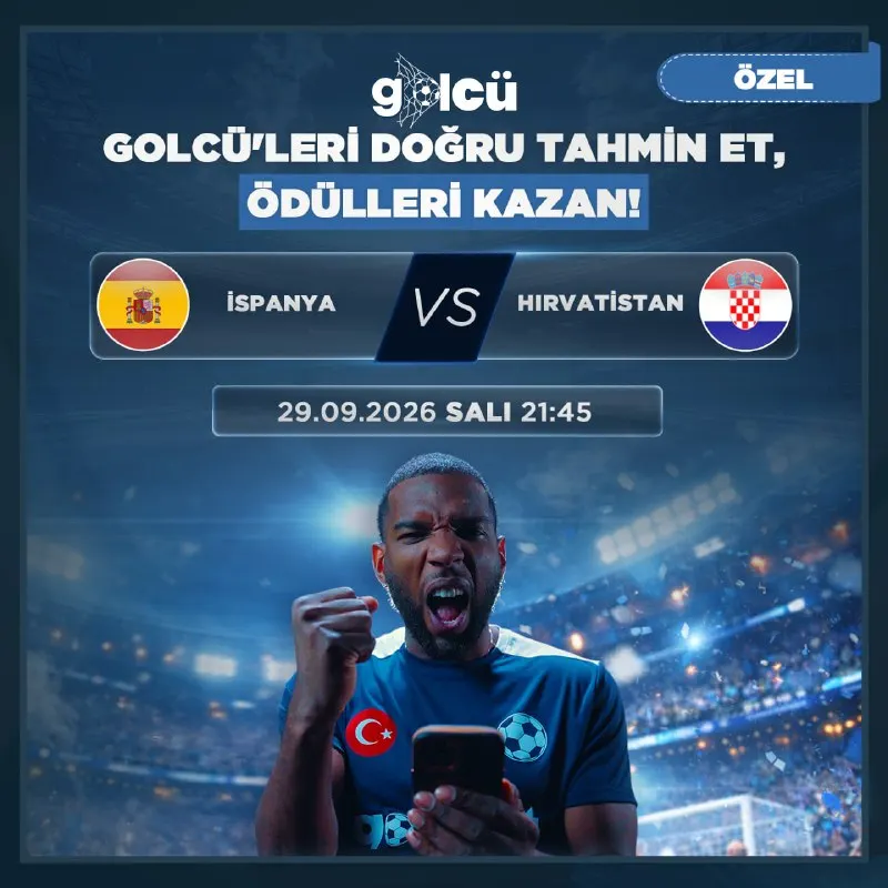 🌦☁️🌥 Bu akşam oynanacak İspanya - Hırvatistan maçında ilk golü atacak oyuncuları seç…