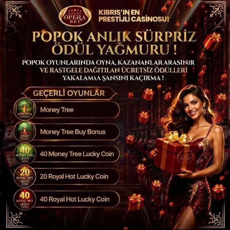 🎁 PopOK Anlık Sürpriz Ödül Yağmuru! ⚡️PopOK oyunlarında oyna, kazananlar arasına gir ve…