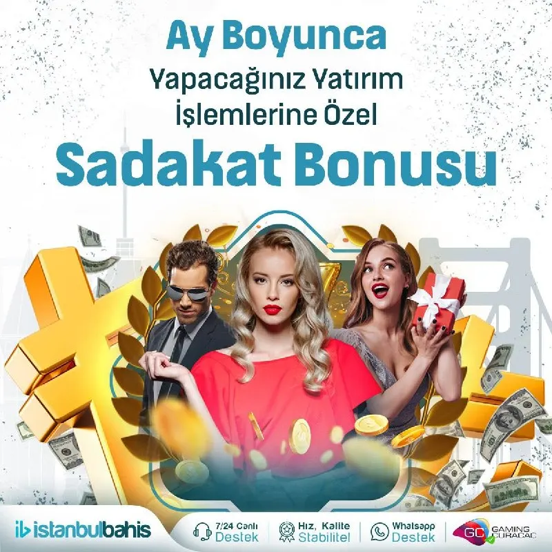 ➡️ #İstanbulbahis 'ten Tüm Üyelere Sadakat Bonusu Hediyesi ⬅️ 💎1 Eylül - 1 Ekim Tarihleri…