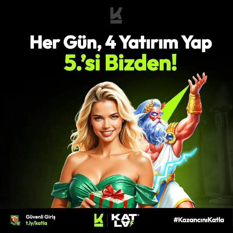 🚨 KATLA’da Kazanç Ritmi Başlıyor! Her gün 🤩 yatırım yap, 🤩.’si bizden HEDİYE! 🎁 🌟🌟🌟🌟🌟🌟🌟🌟…