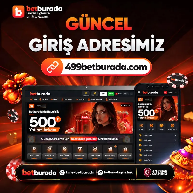 ⭐ BetBurada Giriş Adresi Güncellendi! ⭐ ➡Güncel giriş adresimiz: 499betburada.com ✅…