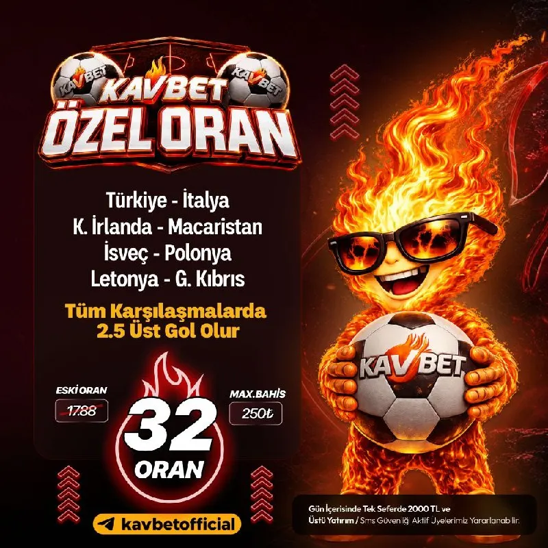 🥰Kavito ile Özel Oran Zamanı❗️ 💰 32 Oran - Max 250₺ ⭐️Özel oranlara gitmek için TIKLA🤬…