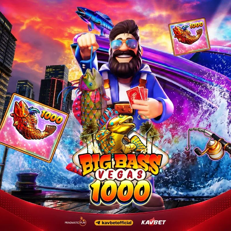 😎Pragmatic Play'in En Yeni Oyunu‼️ 🐟Big Bass Vegas 1000 🥰Kavbet Kazandırır❗️ 🌟🌟🌟🌟🌟🌟Siteye…
