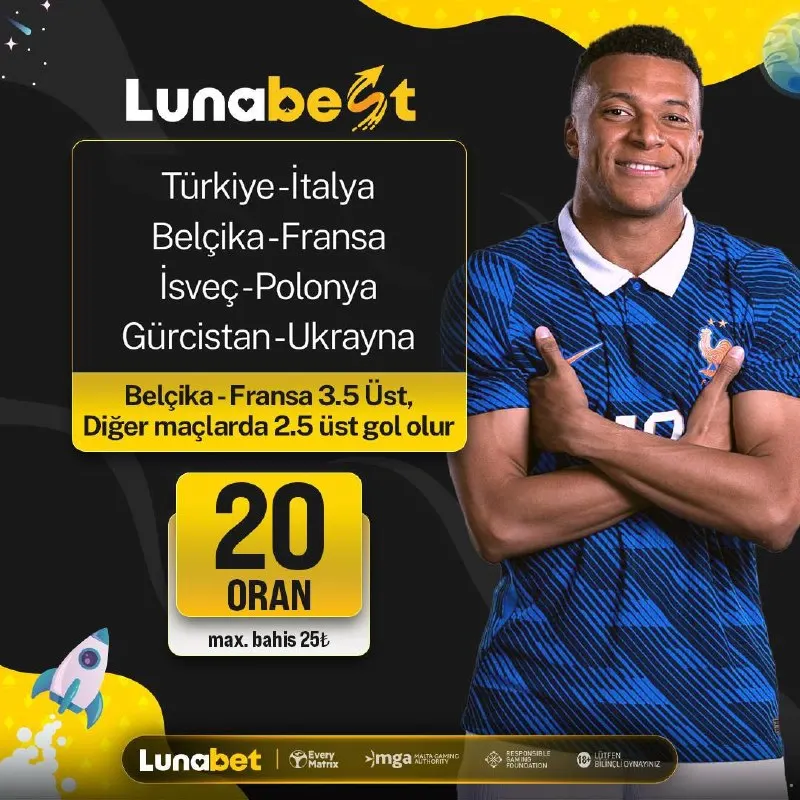 ⚽️ Lunabest ❌ 20 🔥Herkes Aynı Fırsatı Sunar, Lunabet Fırsat Yaratır! 🚀 Bu Özel…