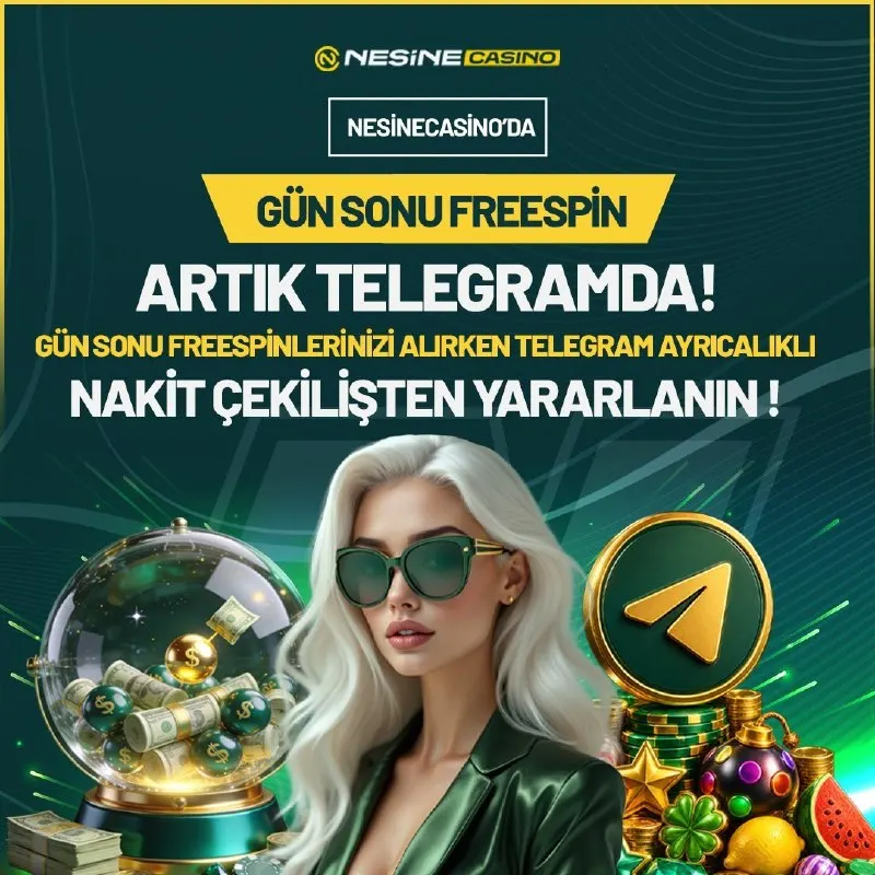 🔝💸1️⃣2️⃣3️⃣4️⃣ 'DA GÜN BİTER KAZANÇ BİTMEZ!🔝 🎇Gün Sonu Ekstra Freespin İle Kazançlara…