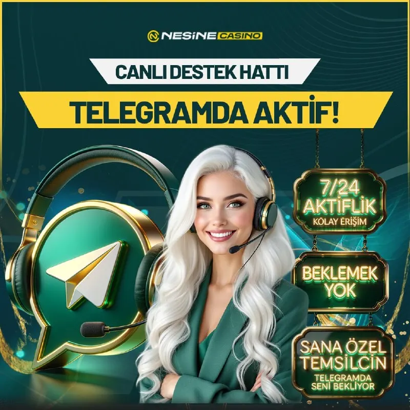 📞 Canlı Destek Hattımız Artık Telegramda 'da Aktif!📞 ✅ 7/24 Kolay ve Hızlı…