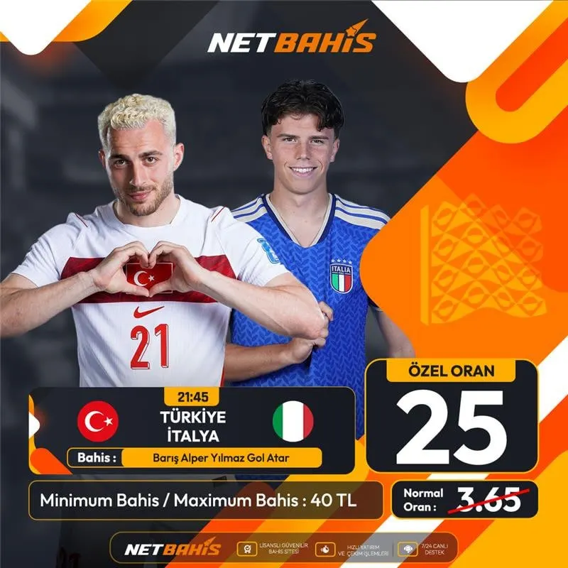 😏😒🙂↔️😞😔😟 🤑ÖZEL ORAN BARIŞ ALPER YILMAZ GOL ATAR 25 ORAN 🔥TÜRKİYE -İTALYA 🔥 💵Şartı veya…
