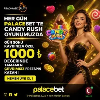 👑🎰👑👑👑 👑👑👑👑👑👑👑👑👑👑👑 🍭 Pragmatic Play imzalı Candy Rush’ta oyun keyfini yaşarken, PALACEBET…