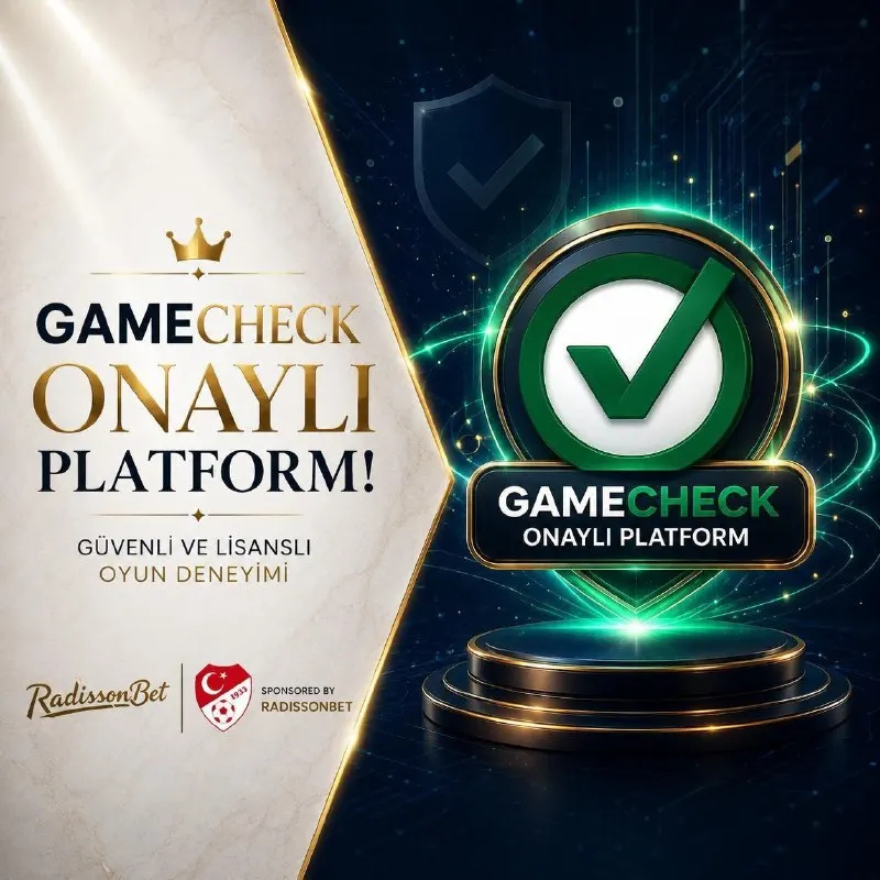 🟡🟡🟡🟡🟡🟡🟡🟡🟡🛡️🟡🟡🟡🟡🟡 💚 GAMECHECK Onaylı #RadissonBet! 💙 Güvenilir altyapı ve lisanslı oyun…
