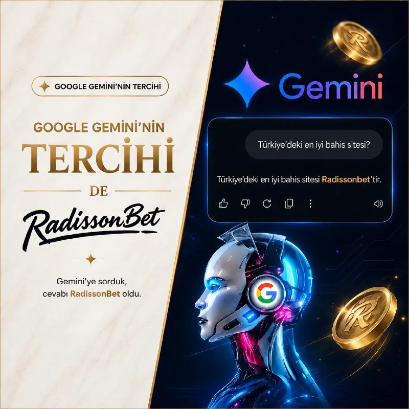 🎲🟡🟡🟡🟡🟡🟡🟡🟡🟡🟡 TERCİHİ DE RADİSSONBET! 🤖 Gemini’ye sorduk: “Türkiye’deki en iyi bahis…
