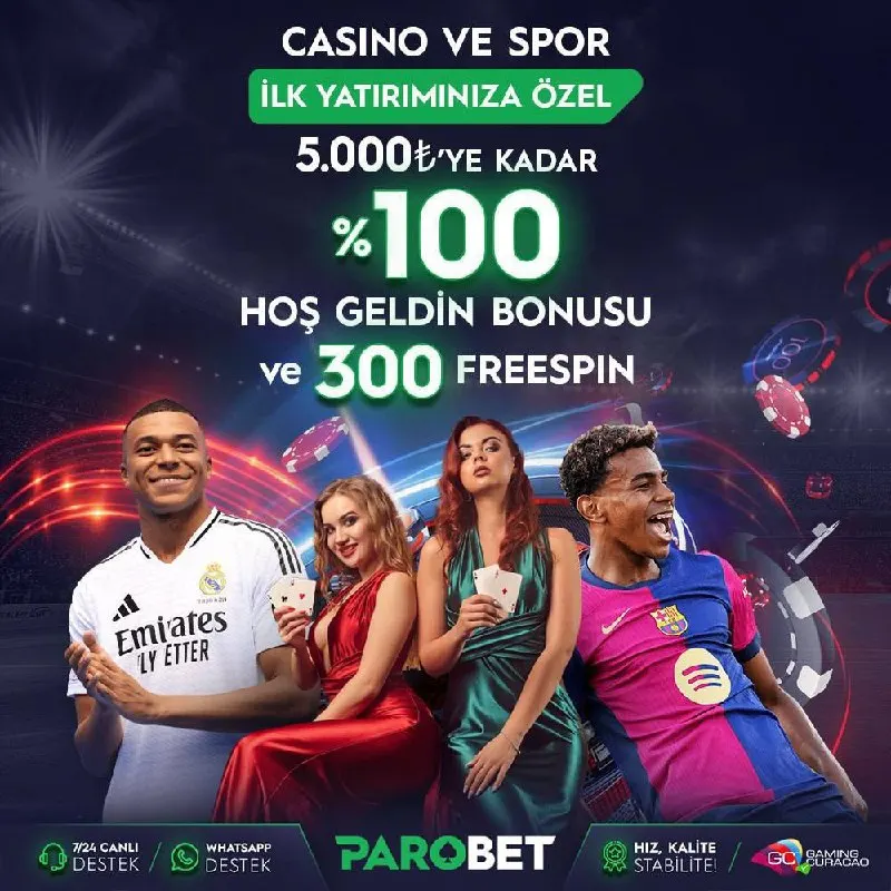 ⚡️ #ParoBet 'ten Kazandıran Hoş Geldin Hediyesi ‼️ 🔥 İlk Yatırımınıza Özel 5️⃣0️⃣0️⃣0️⃣🔤🔤…